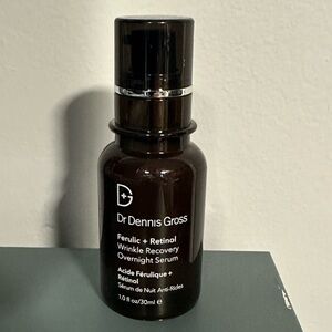 Dr Dennis Gross Ferulic + Retinol wrinkle recovery overnight serum new full size